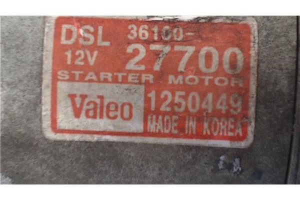 Recambio de motor arranque para kia ceed sportswagon (ed) 2.0 emotion referencia OEM IAM 3610027700  