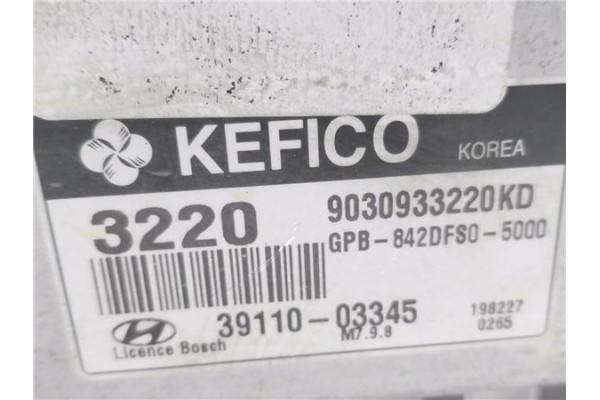 Recambio de centralita para hyundai i20 (pb) 1.2 referencia OEM IAM 3911003345 9030933220KD 