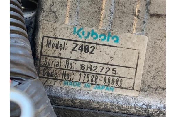 Recambio de motor completo para aixam a.721 0.4 d referencia OEM IAM Z402  