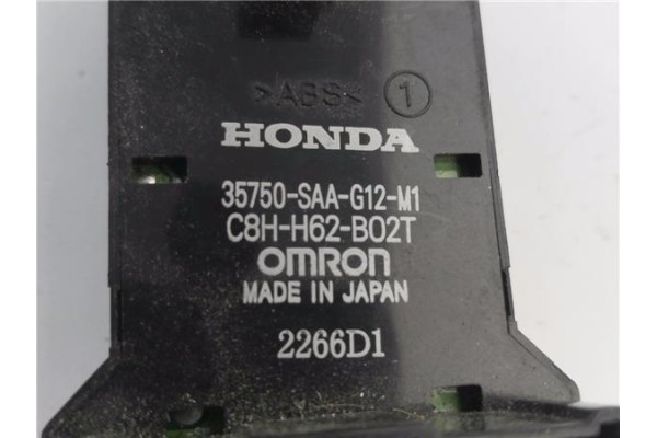 Recambio de mando elevalunas delantero izquierdo para honda jazz (gd1/5) 1.3 referencia OEM IAM 35750SAAG12M1 C8HH62B02T 