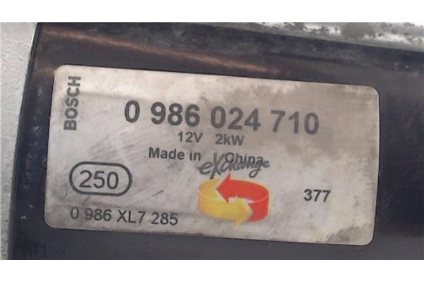 Recambio de motor arranque para mitsubishi outlander (cw0) 2.0 di-d intense referencia OEM IAM 0986024710  