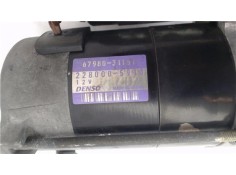 Recambio de motor arranque para aixam a.721 0.4 d referencia OEM IAM 6798031151  
