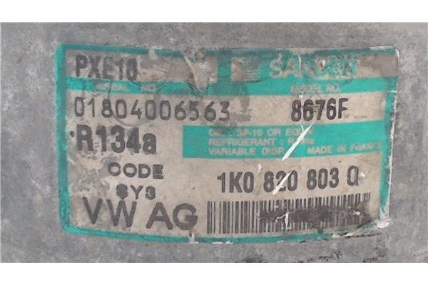 Recambio de compresor aire acond. para audi a3 (8p1) 3.2 ambition quattro referencia OEM IAM 1K0820803Q  