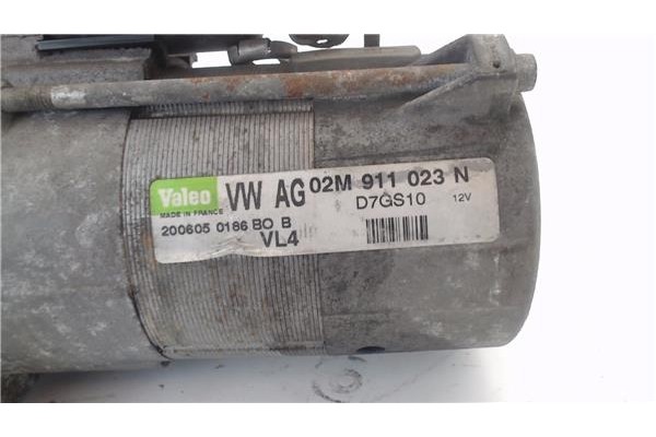 Recambio de motor arranque para audi a3 (8p1) 3.2 ambition quattro referencia OEM IAM 02M911023N  