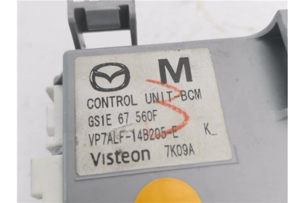 Recambio de modulo electronico para mazda 6 berlina (gh) 2.0 crtd 140cv active (4-ptas.) referencia OEM IAM GS1E67560F VP7ALF14B