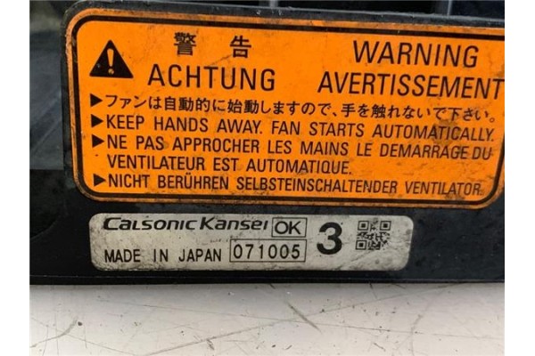 Recambio de electroventilador para mitsubishi outlander (cw0) 2.0 di-d intense referencia OEM IAM 071005  