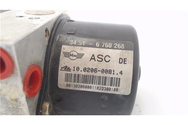 Recambio de nucleo abs para mini mini (r50,r53) 1.6 cooper referencia OEM IAM 34516765324  