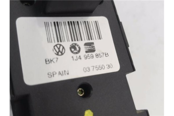 Recambio de mando elevalunas delantero izquierdo para seat leon (1m1) 1.8 20v referencia OEM IAM 1J4959857B 3755030 