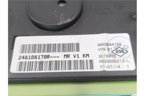 Recambio de cuadro completo para dacia dokker 1.5 essential referencia OEM IAM 248100285R  