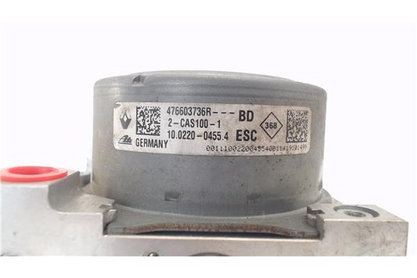 Recambio de nucleo abs para dacia dokker 1.5 essential referencia OEM IAM 476603736R  