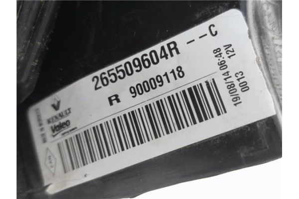 Recambio de piloto trasero derecho para dacia dokker 1.5 essential referencia OEM IAM 265509604R  