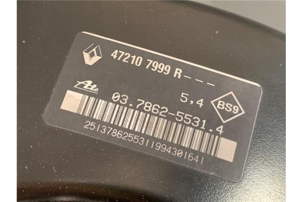 Recambio de servofreno para dacia dokker 1.5 essential referencia OEM IAM 472107999R  