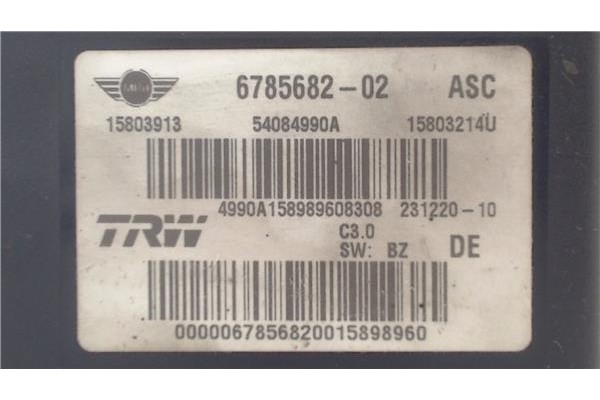 Recambio de nucleo abs para mini mini (r56) 1.6 cooper referencia OEM IAM 678568202  
