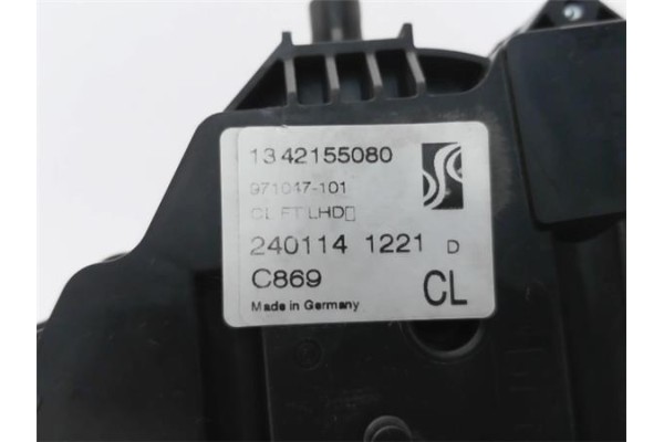 Recambio de cierre electromagnetico delantero izquierdo para citroen jumper furgón 2.2 hdi 120 referencia OEM IAM 1633564680 162