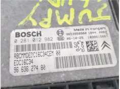 Recambio de centralita para citroen jumpy 1.6 hdi 90 referencia OEM IAM 9663627480 281012982 