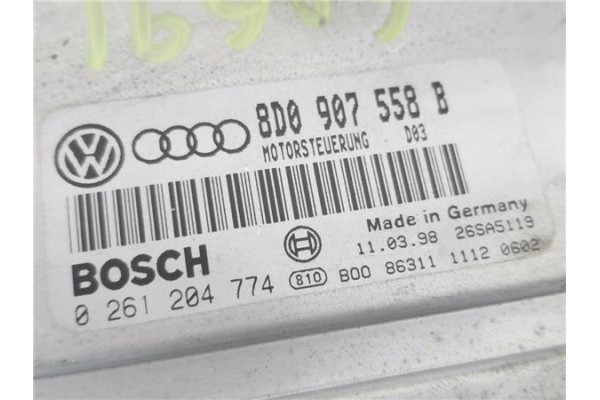Recambio de centralita para audi a4 berlina (b5) 1.8 referencia OEM IAM 8D0907558B 261204774 