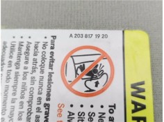 Recambio de parasol derecho para chrysler voyager (rg) 2.4 referencia OEM IAM A2038171920 05023541AA 