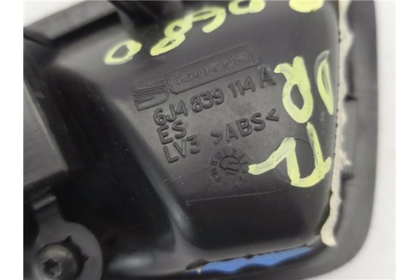 Recambio de manilla int. puerta trasero derecha para seat ibiza berlina (6j5) 1.4 stylance / style referencia OEM IAM 6J4839114A