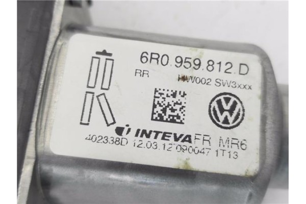 Recambio de motor elevalunas trasero derecho para seat ibiza berlina (6j5) 1.4 stylance / style referencia OEM IAM 6R0959812D 43