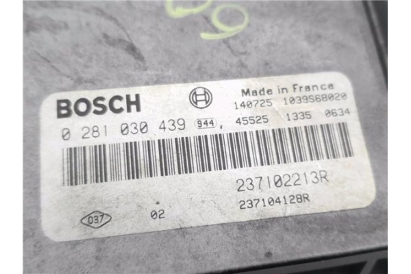 Recambio de centralita para dacia dokker 1.5 essential referencia OEM IAM 237102213R 281030439 