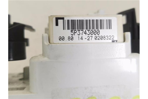 Recambio de mandos calefaccion / a.a. para dacia dokker 1.5 essential referencia OEM IAM 5P3743000 5P3741700 
