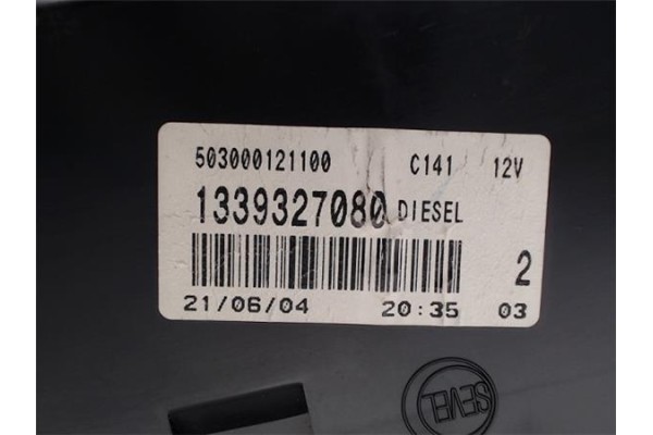 Recambio de cuadro completo para peugeot boxer furgón (244) 2.8 hdi referencia OEM IAM 503000121100 1339327080 
