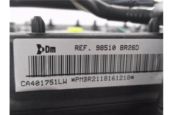 Recambio de airbag volante para nissan qashqai (j10) 1.5 360 referencia OEM IAM 98510BR26D  