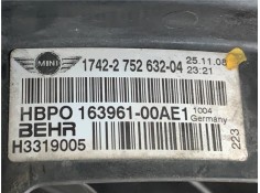 Recambio de electroventilador para mini mini (r56) 1.6 cooper s referencia OEM IAM 1742275263204  