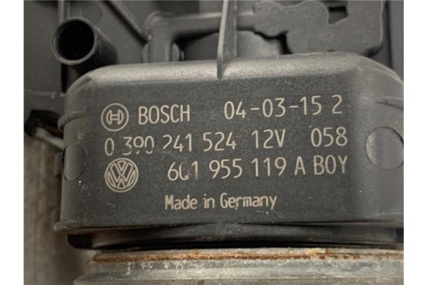 Recambio de motor limpiaparabrisas delantero para volkswagen polo iv (9n1) 1.2 12v referencia OEM IAM 6Q1955119A  