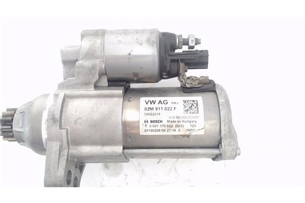 Recambio de motor arranque para seat ibiza (kj1) 1.0 style referencia OEM IAM 02M911022F  