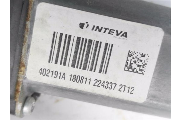 Recambio de mecanismo elevalunas trasero izquierdo para nissan qashqai (j10) 1.5 360 referencia OEM IAM 402191A  