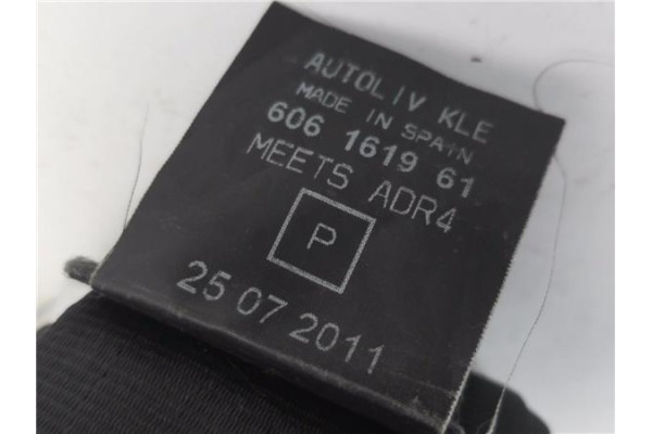 Recambio de cinturon seguridad trasero central para nissan qashqai (j10) 1.5 360 referencia OEM IAM 88854JD000 E9047134 