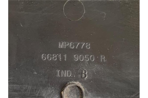 Recambio de torpedo para dacia dokker 1.5 essential referencia OEM IAM 668119050R  