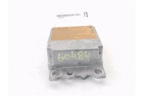 Recambio de centralita airbag para nissan qashqai (j10) 1.5 360 referencia OEM IAM 98820BK50A  