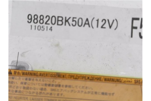 Recambio de centralita airbag para nissan qashqai (j10) 1.5 360 referencia OEM IAM 98820BK50A  