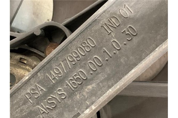 Recambio de electroventilador para citroen jumpy 1.6 hdi 90 referencia OEM IAM 1497799080  