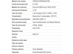 ford focus ii (da_) del año 2006