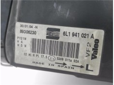 Recambio de faro delantero izquierdo para seat ibiza (6l1) 1.9 sdi referencia OEM IAM 6L1941021A 89306230 