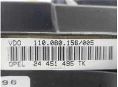 Recambio de cuadro completo para opel astra g berlina 1.6 16v referencia OEM IAM 24451495TK 96251051 
