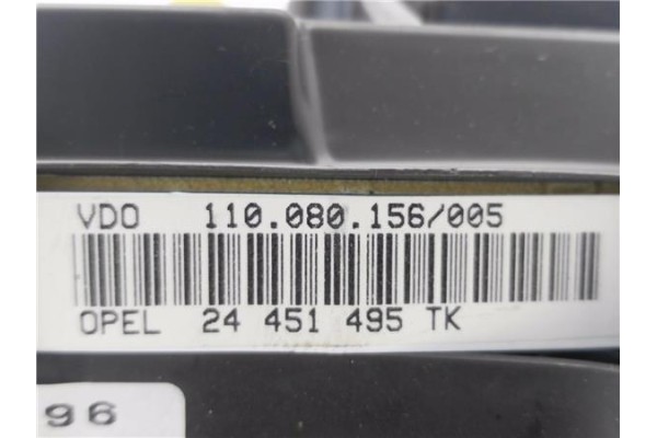 Recambio de cuadro completo para opel astra g berlina 1.6 16v referencia OEM IAM 24451495TK 96251051 