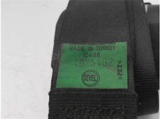 Recambio de cinturon seguridad trasero central para citroen jumper furgón 2.2 hdi 120 referencia OEM IAM 1691356180  