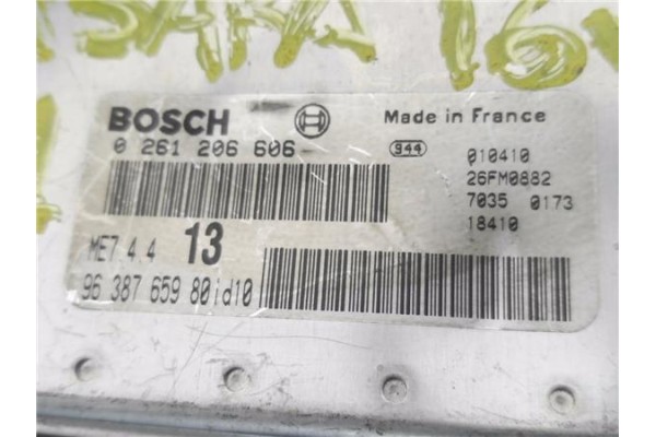 Recambio de centralita para citroen xsara berlina 1.6 16v referencia OEM IAM 9638765980 261206606 