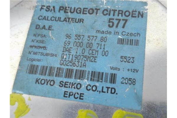 Recambio de centralita para citroen c2 1.4 hdi referencia OEM IAM 9655757780 6900000711 