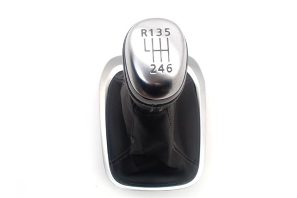 Recambio de pomo palanca cambio para renault megane iv berlina 5p 1.2 experience referencia OEM IAM 328657917R 328656854R 