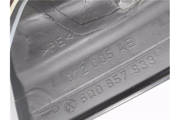 Recambio de retrovisor electrico izquierdo para volkswagen polo iv (9n1) 1.4 16v referencia OEM IAM 6Q0857933 E1010695 