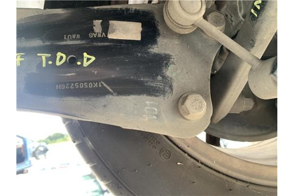 Recambio de brazo inferior trasero derecho para seat leon (1p1) 1.9 tdi referencia OEM IAM 1K0505226H 035F9 