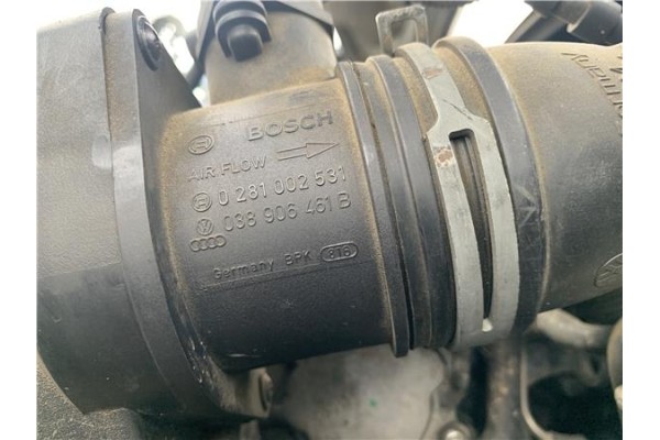 Recambio de caudalimetro para seat leon (1p1) 1.9 tdi referencia OEM IAM 038906461B 2,81E+08 