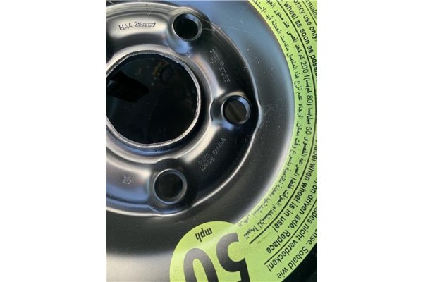 Recambio de rueda completa repuesto para seat leon (1p1) 1.9 tdi referencia OEM IAM 1K0601027S HA42160927 