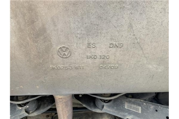 Recambio de tubo escape trasero para seat leon (1p1) 1.9 tdi referencia OEM IAM 1K0253611 1K0120 