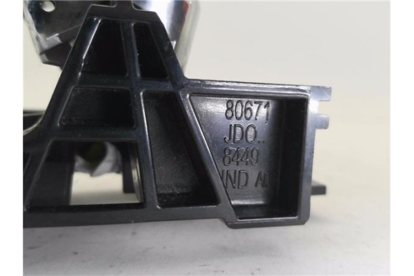 Recambio de manilla int. puerta trasero izquierda para nissan qashqai (j10) 1.5 360 referencia OEM IAM 80671JD08449  